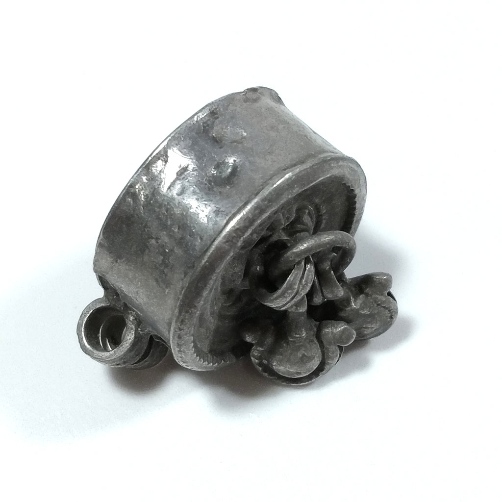 PORTAPREGHIERE antico in argento - Originale - antico