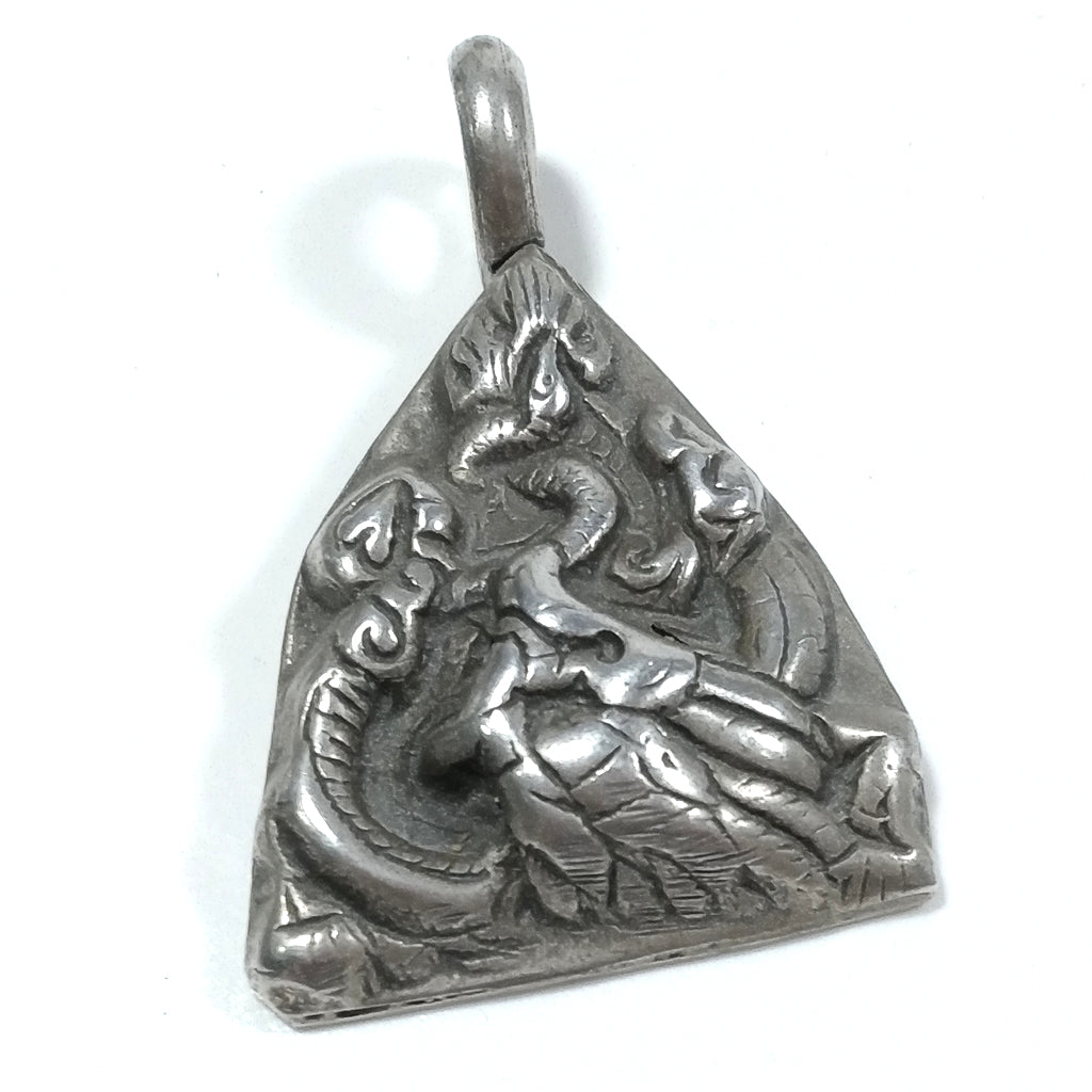 Ciondolo ETNICO in argento 925 NAGA | GIOIELLI ETNICI