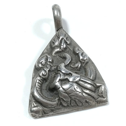 Ciondolo ETNICO in argento 925 NAGA | GIOIELLI ETNICI