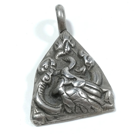 Ciondolo ETNICO in argento 925 NAGA | GIOIELLI ETNICI