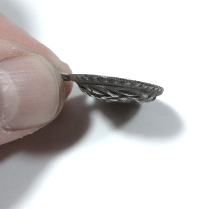 Ciondolo ETNICO in argento antico con SHIVA