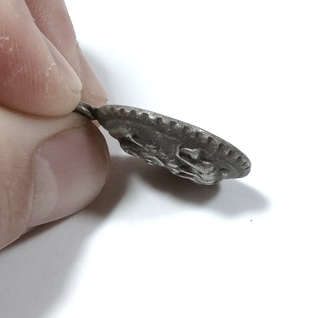 Ciondolo ETNICO in argento antico con KALI | GIOIELLI ETNICI – immagine5