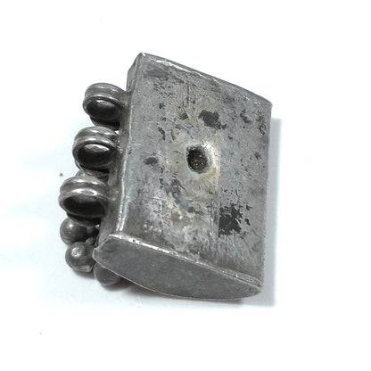 Ciondolo etnico in argento antico con PORTA PREGHIERE - NIZA