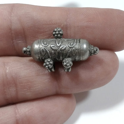 Ciondolo ETNICO in argento antico con PORTA PREGHIERE | GIOIELLI ETNICI