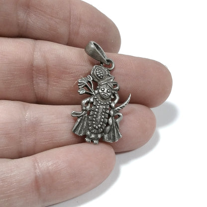 Ciondolo ETNICO in argento antico con KALI | GIOIELLI ETNICI