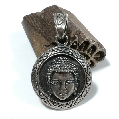 Ciondolo ETNICO in argento 925 con BUDDHA | GIOIELLI ETNICI – immagine6