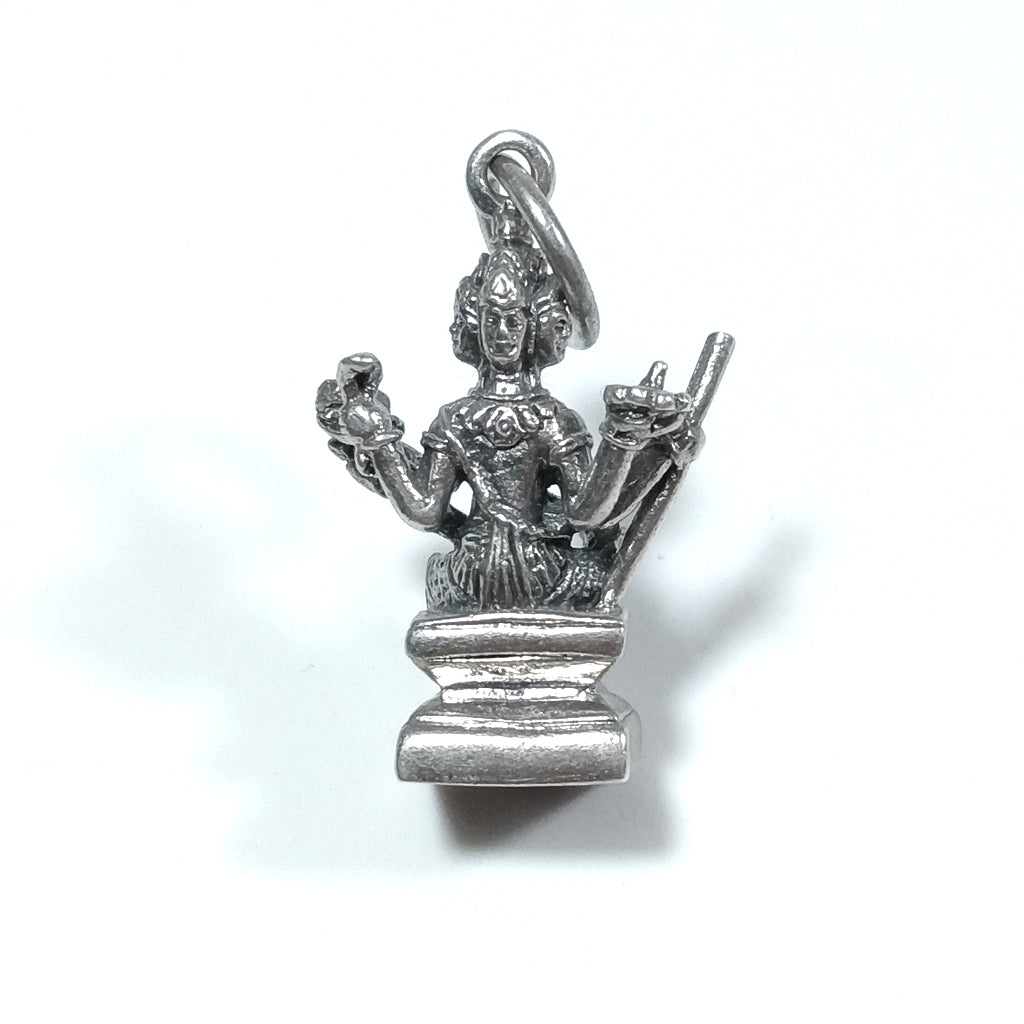 Ciondolo etnico in argento 925 con Brahma - PARSOL