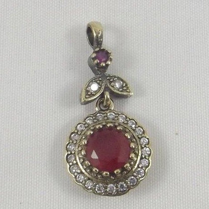 CIONDOLO FIORE argento/bronzo - ilmondodiwit - Ciondolo