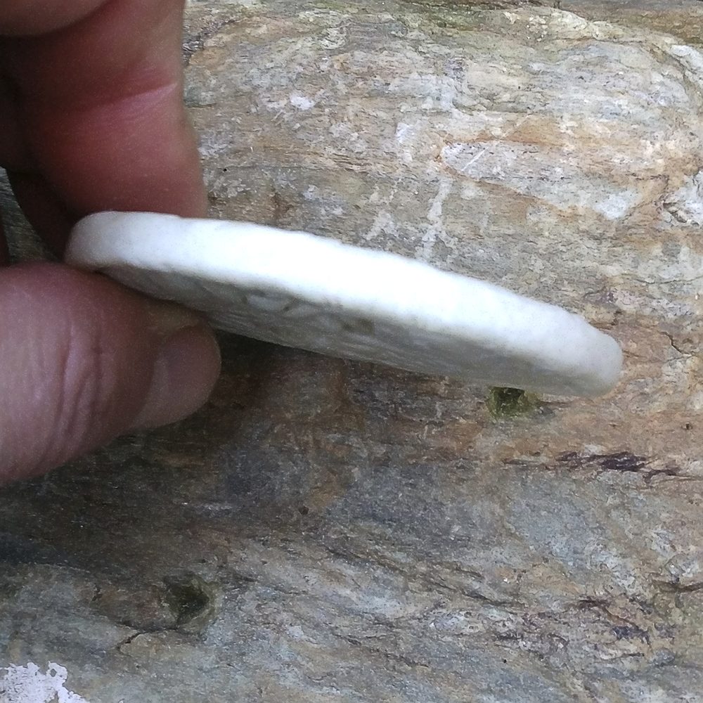 Ciondolo in GIADA di Carpa KOI - GIADA intarsiata carpa KOI