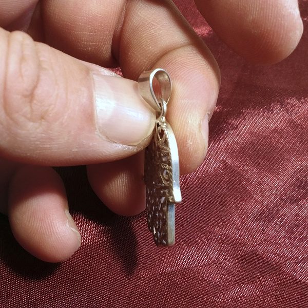 Ciondolo mano di Fatima in argento 925 - BASNA