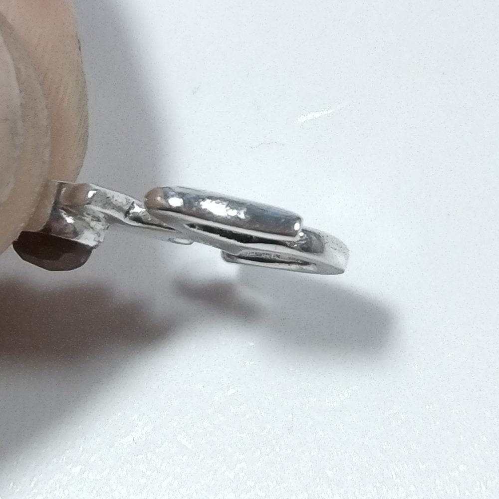 Ciondolo ETNICO in argento 925 con OM - AUM Mantra Corniola | GIOIELLI IN ARGENTO – immagine4