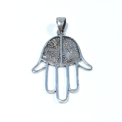 Ciondolo in argento 925 con mano di Fatima - CHITRADA
