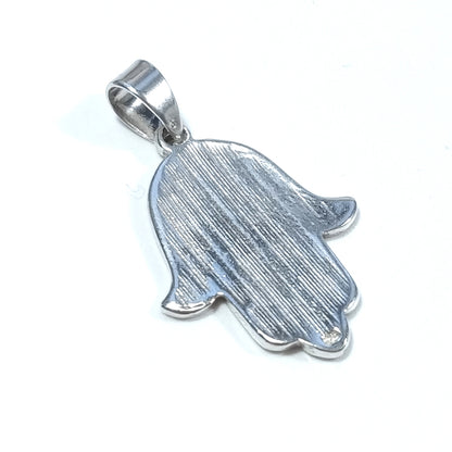 Ciondolo etnico in argento 925 mano di Fatima - ANSAR