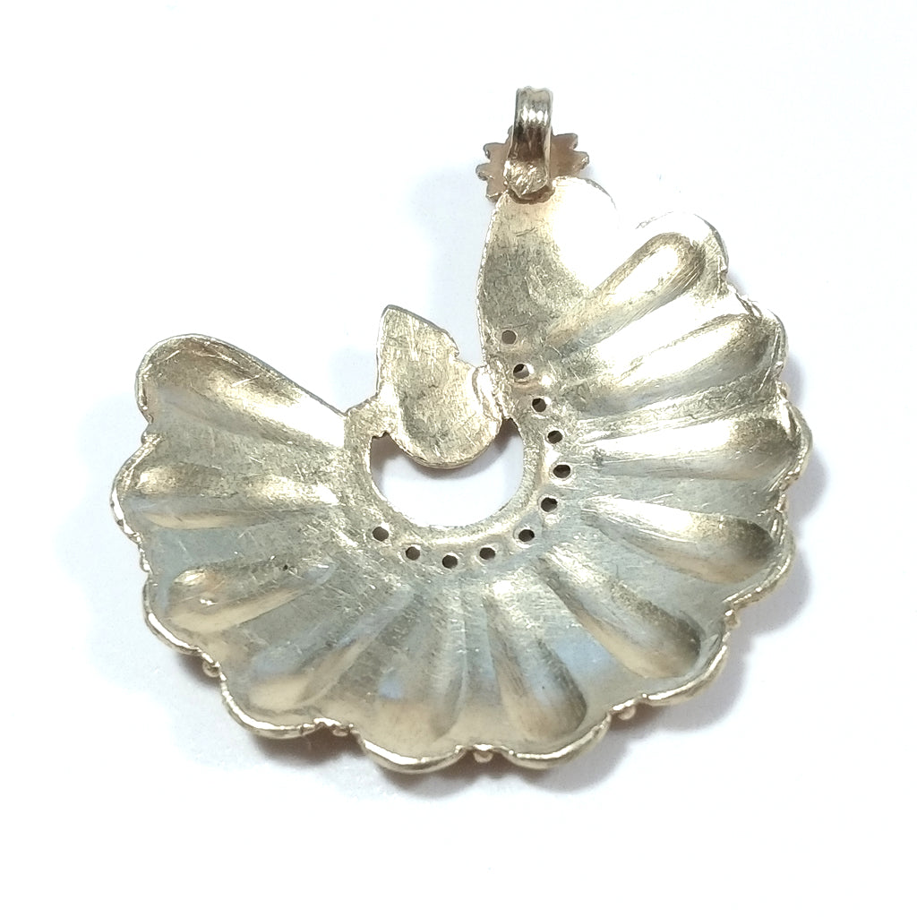 Ciondolo ETNICO in oro 22 carati ORNAMENTI etnici Rubino, Smeraldo, Perla | GIOIELLI IN ORO – immagine4