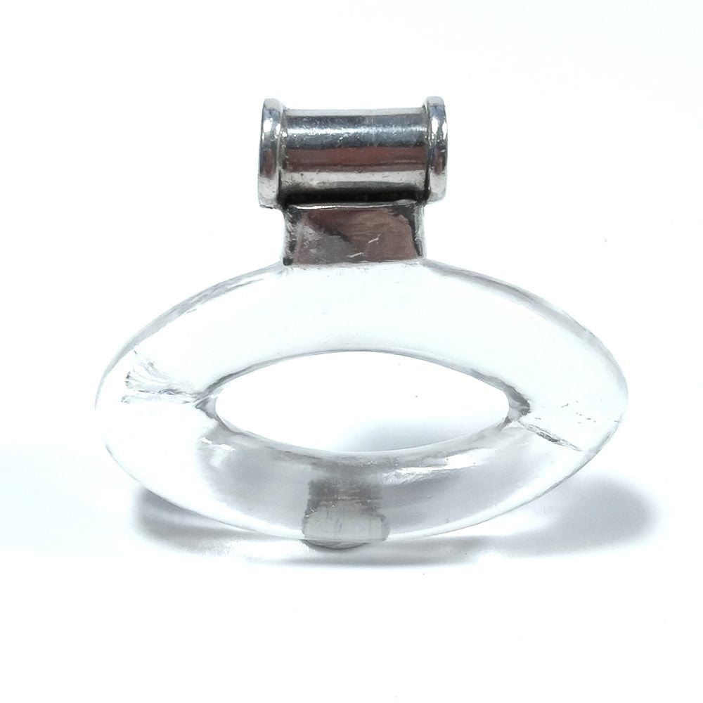 Ciondolo con pietra in argento 925 Cristallo di rocca | GIOIELLI ETNICI