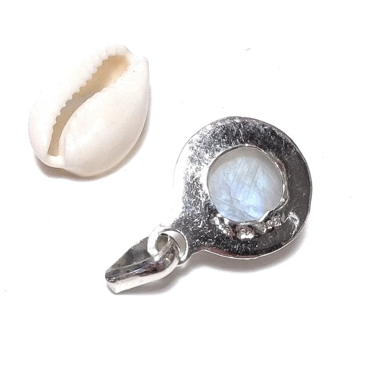 CIONDOLO pietra di luna - argento 925 | Gioielli in argento