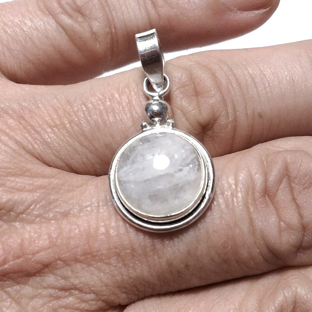 CIONDOLO pietra di luna - argento 925 | Gioielli in argento