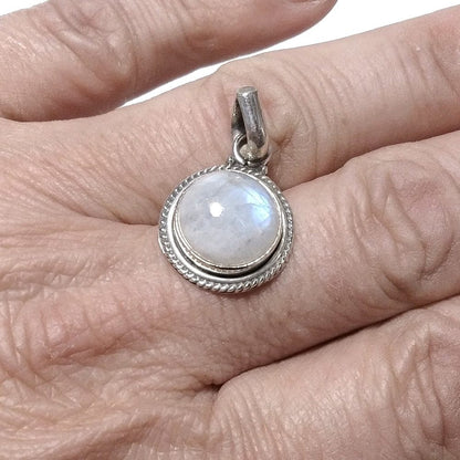 CIONDOLO pietra di luna - argento 925 | Gioielli in argento