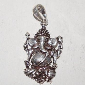 Ciondolo GANESH in argento 925 - SHANTAI – immagine1