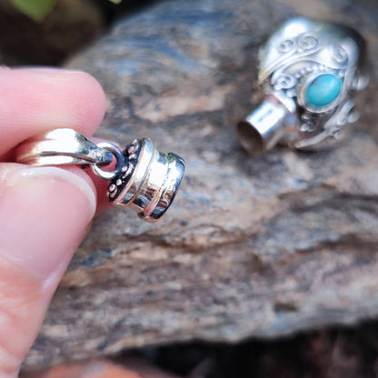 Ciondolo porta profumo in argento - ASIA