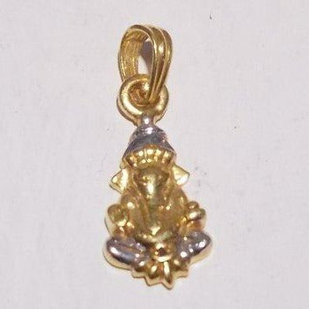 Ciondolo Ganesh in oro 18 carati - RANTHAMBORE