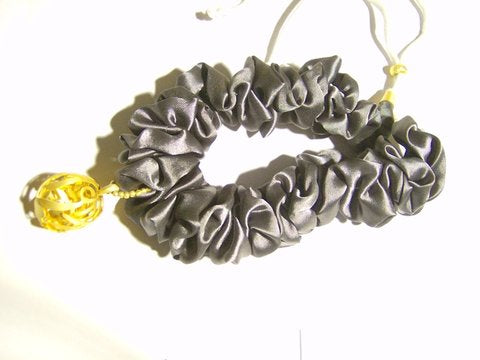 freeitalianjewels - COLLANA FIORI argento dorato e seta - ilmondodiwit - Collana