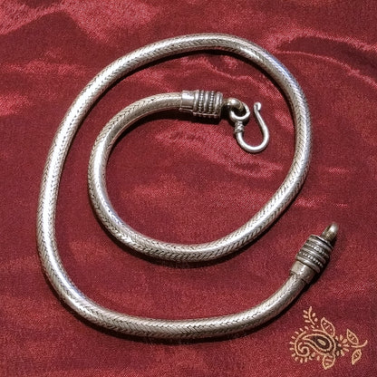 COLLANA SNAKE argento 925 43 cm