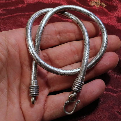 COLLANA SNAKE argento 925 43 cm