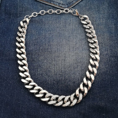 COLLANA GROUMETTE JAKE in acciaio 316 L Chirurgico | collane in acciaio | Collana con groumette