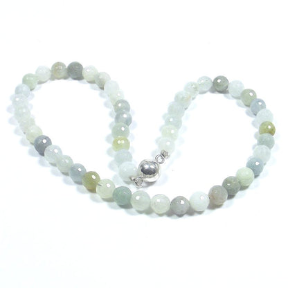 GIOIELLI | COLLANA con pietra - ACQUAMARINA sfaccettato e argento – immagine7