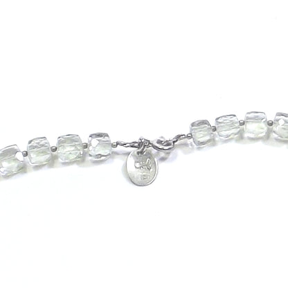 GIOIELLI | COLLANA con pietra - Ametista verde sfaccettato e argento – immagine9