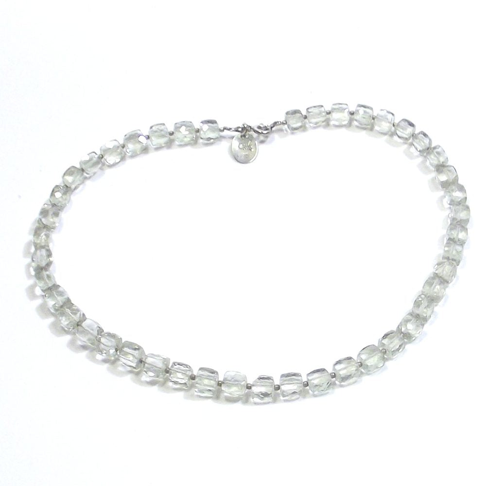GIOIELLI | COLLANA con pietra - Ametista verde sfaccettato e argento – immagine10