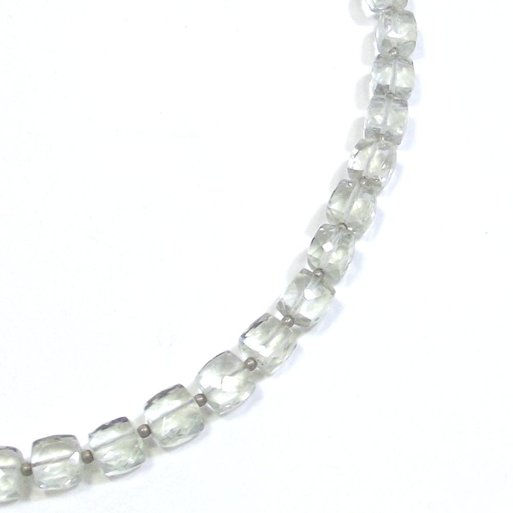 GIOIELLI | COLLANA con pietra - Ametista verde sfaccettato e argento – immagine8