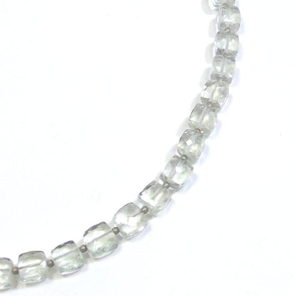 GIOIELLI | COLLANA con pietra - Ametista verde sfaccettato e argento – immagine8