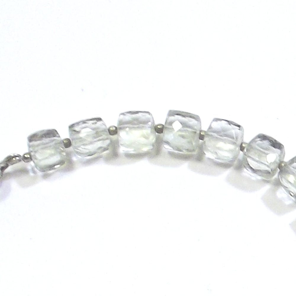 GIOIELLI | COLLANA con pietra - Ametista verde sfaccettato e argento – immagine7