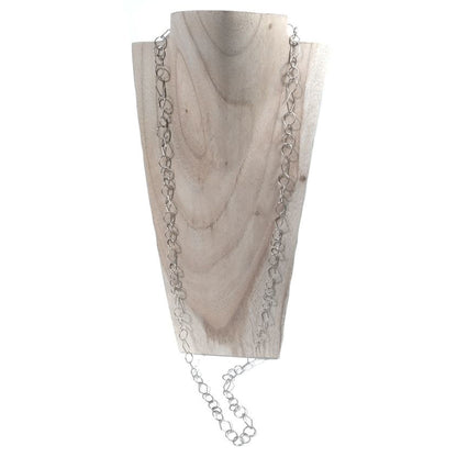 COLLANA in argento 925 maglia geometrica | Catena ROMBO | GIOIELLI IN ARGENTO