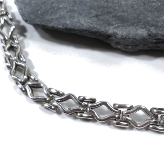 GIROCOLLO in argento 925 | GIOIELLO contemporaneo | Collana argento