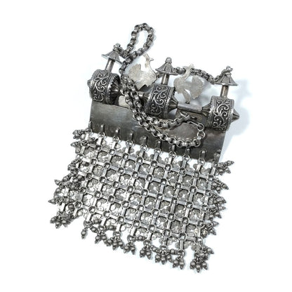 Collana ETNICA con Pavone in argento 800 Collana ETNICA | GIOIELLI IN ARGENTO – immagine7