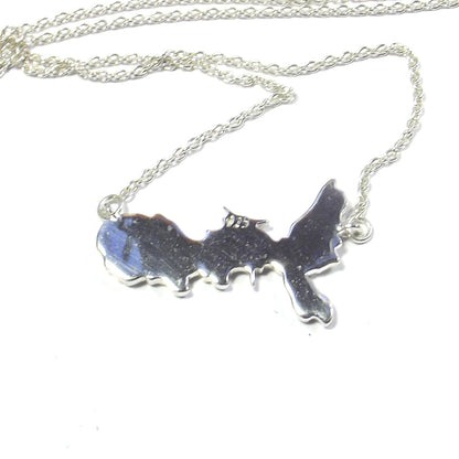 Collana Isola d'Elba in argento 925 grande - Elba a porter