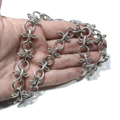 COLLANA in argento 925 ORNAMENTI etnici | GIOIELLI IN ARGENTO