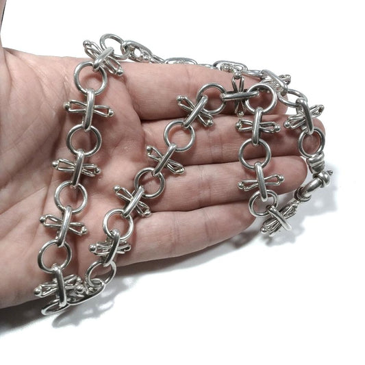 COLLANA in argento 925 ORNAMENTI etnici | GIOIELLI IN ARGENTO