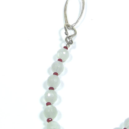 GIOIELLI | COLLANA con pietra di luna chiusura SARDINA in argento 925 – immagine5