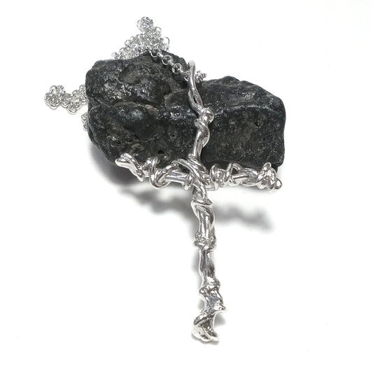 Collana in argento 925 Collana artigianale | Croce