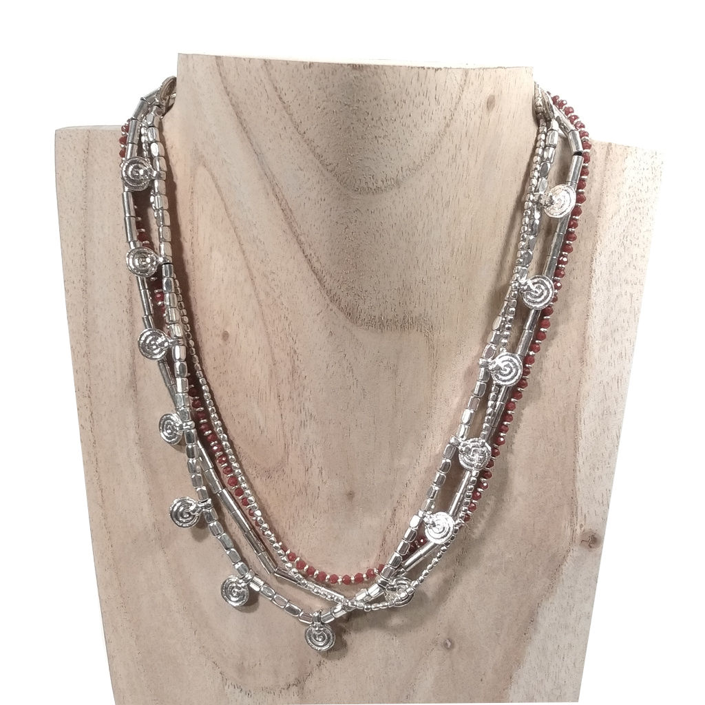Girocollo | Collana artigianale in ottone Collana ETNICA | COLLANE IN OTTONE