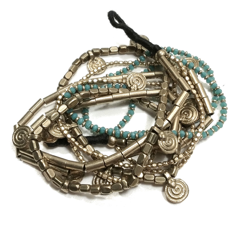 Girocollo | Collana artigianale in ottone Collana ETNICA | COLLANE IN OTTONE