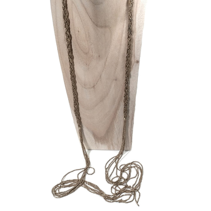 Collana lunga artigianale in ottone Collana ETNICA | COLLANE IN OTTONE