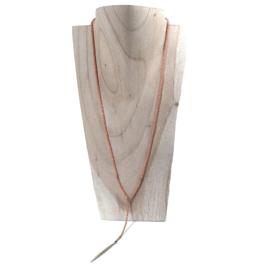 Collana lunga artigianale in ottone Collana ETNICA | COLLANE IN OTTONE