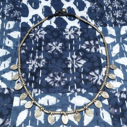 Collana choker artigianale in ottone Collana ETNICA | COLLANE IN OTTONE