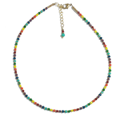 Collana choker girocollo artigianale in ottone - MULADI