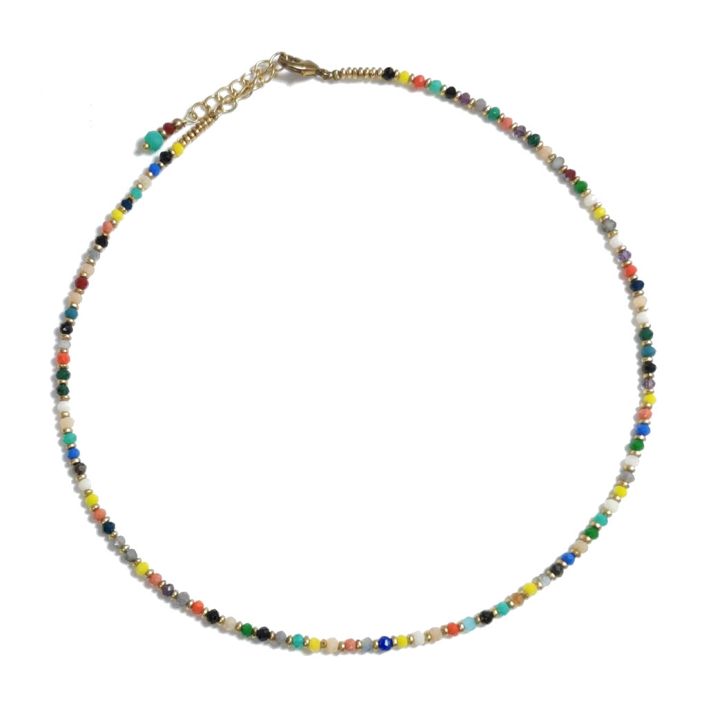 Collana choker girocollo artigianale in ottone - MULADI